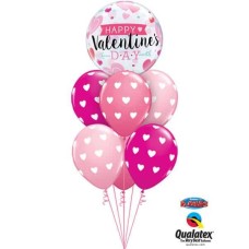 Bukiet 490 Valentine's Arrows & Hearts Qualatex #46048 27051-6